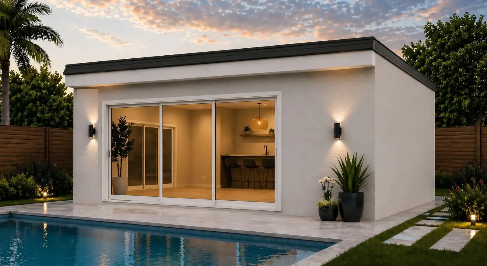 Casita Studio 325 — 325 sq ft ADU floor plan